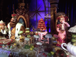 King Pardulfus and Princess Pardijn at the Royal Hall in the Symbolica attraction at the Fantasierijk kingdom