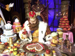 King Pardulfus at the Royal Hall in the Symbolica attraction at the Fantasierijk kingdom