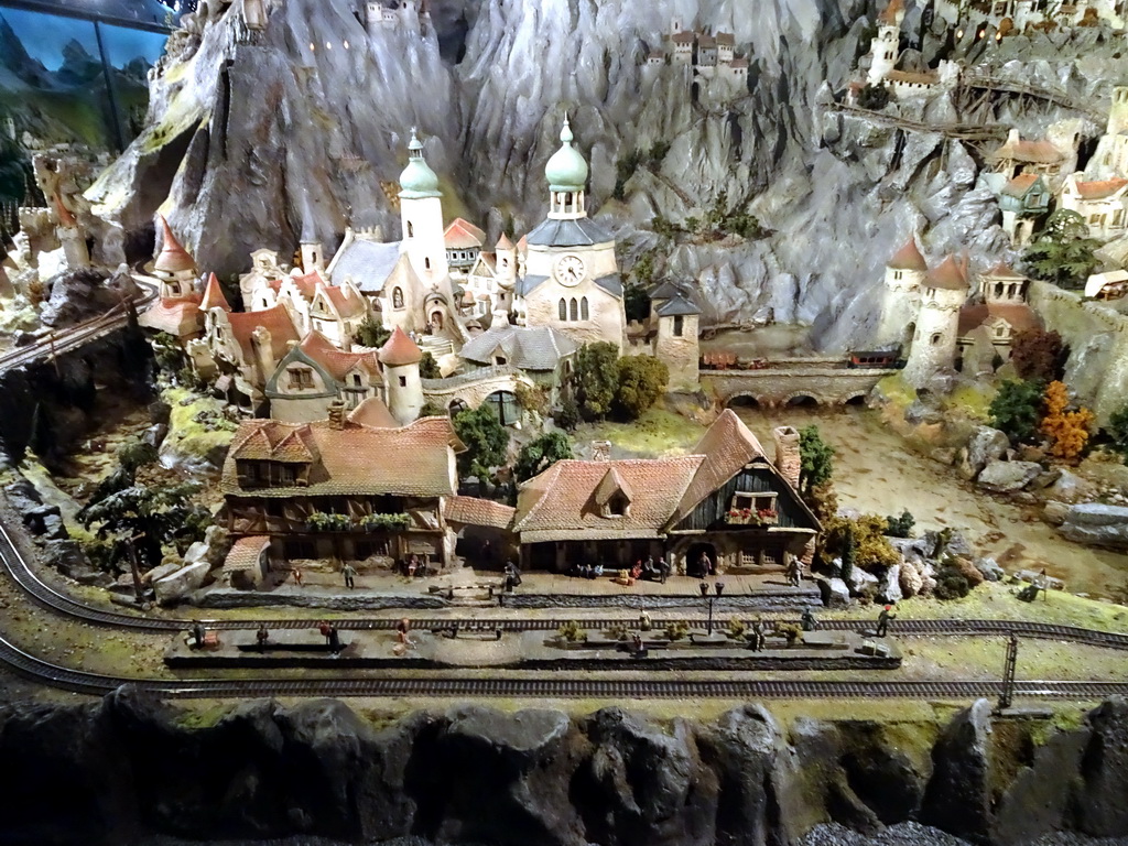 Miniature world at the Diorama attraction at the Marerijk kingdom