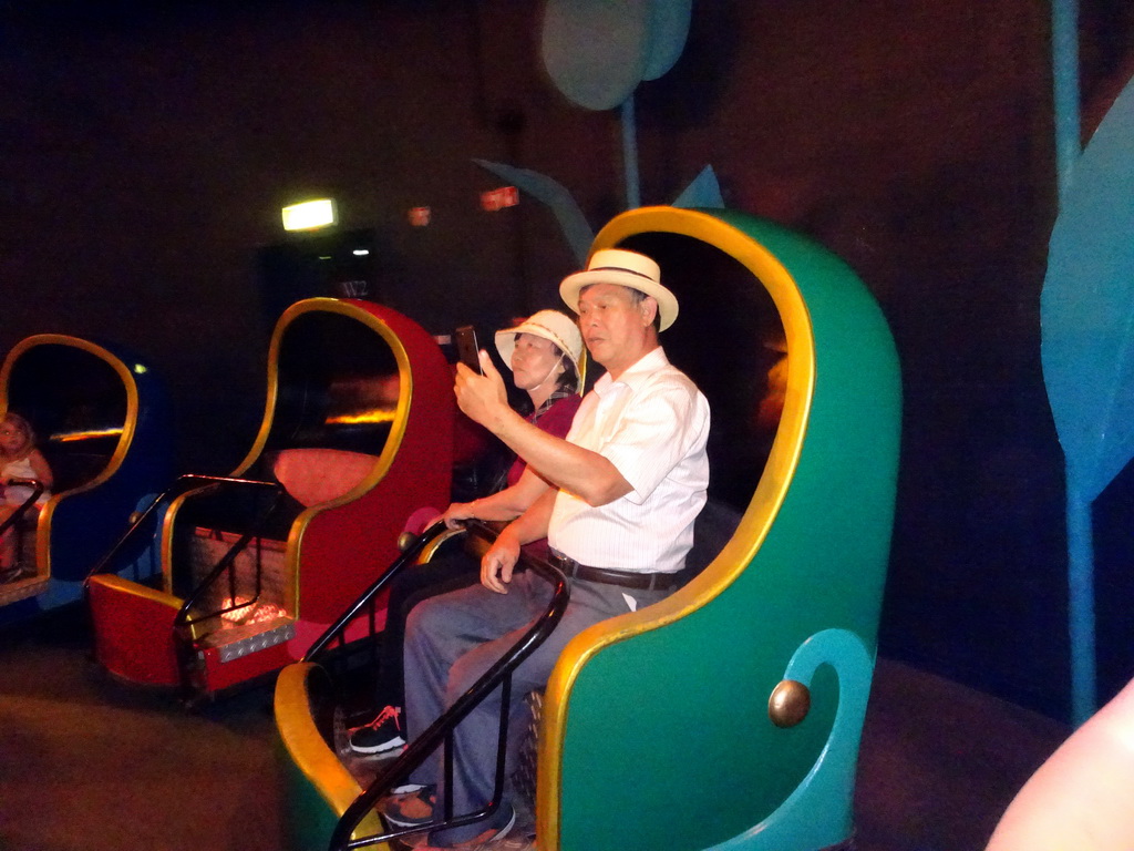 Miaomiao`s parents at the Carnaval Festival attraction at the Reizenrijk kingdom