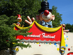 Facade of the Carnaval Festival attraction at the Reizenrijk kingdom