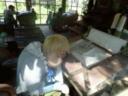 Interior of the Leerhuys building at the Laafland attraction at the Marerijk kingdom