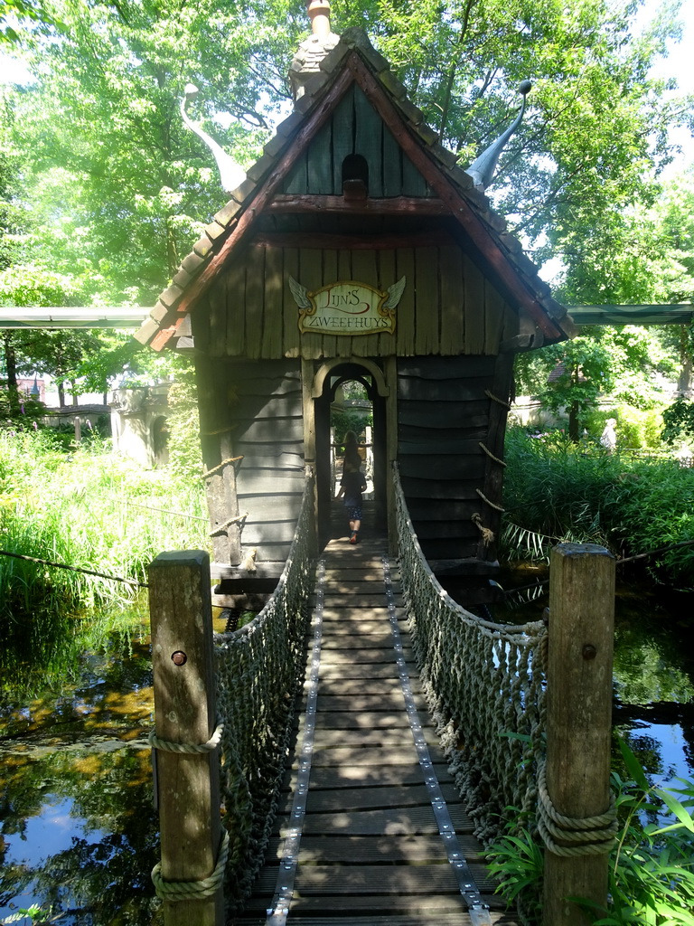 The Lijn`s Zweefhuys at the Laafland attraction at the Marerijk kingdom