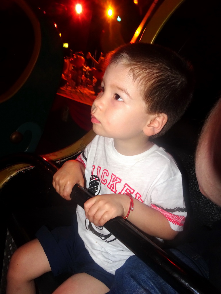 Max at the Carnaval Festival attraction at the Reizenrijk kingdom