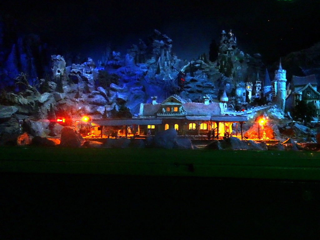 Miniature world at the Diorama attraction at the Marerijk kingdom