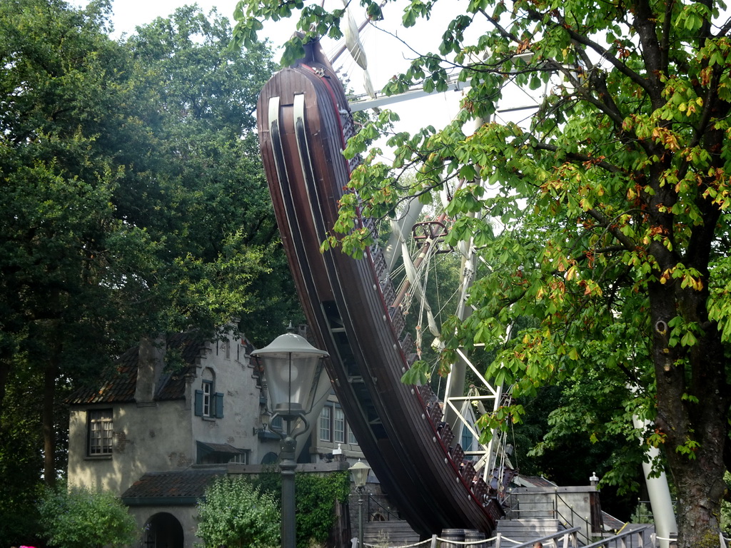 The Halve Maen attraction at the Ruigrijk kingdom, viewed from the Polka Marina attraction