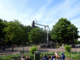 The Halve Maen attraction at the Ruigrijk kingdom, viewed from the Polka Marina attraction