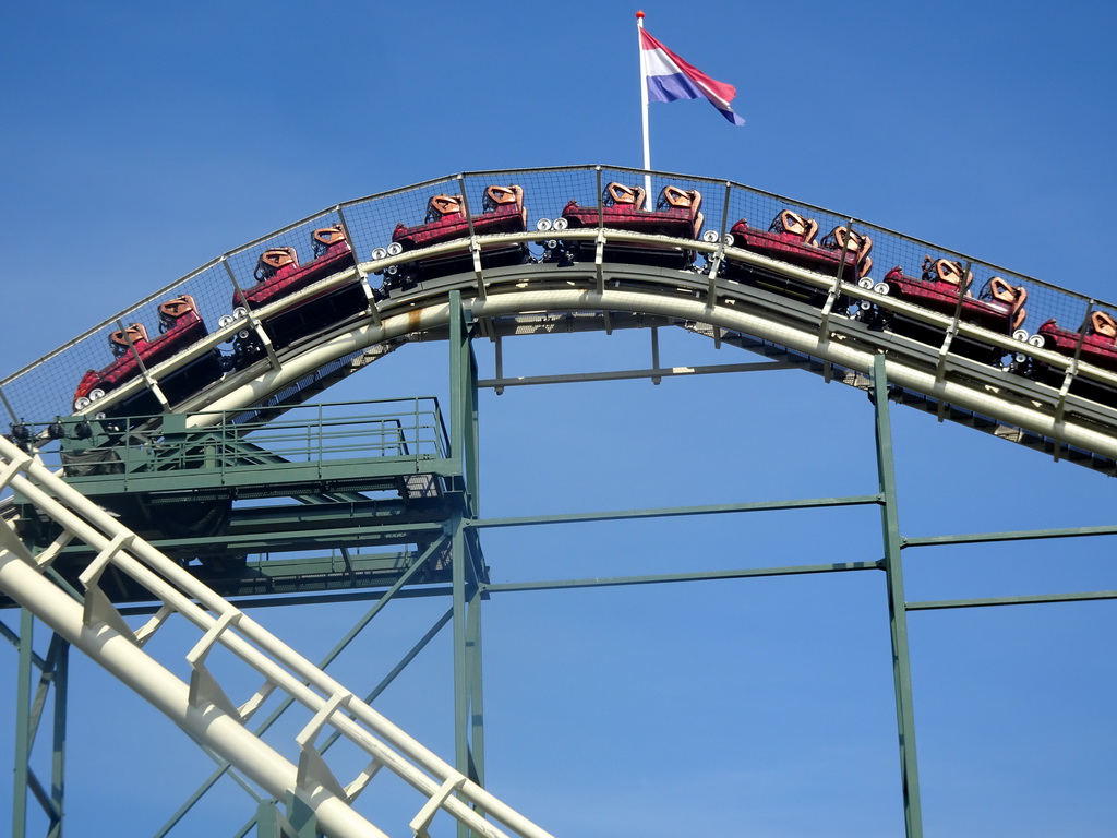 Carriages at the Python attraction at the Ruigrijk kingdom