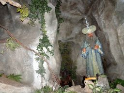 Caliph statue at the Fata Morgana attraction at the Anderrijk kingdom