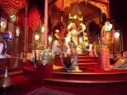 The Throne Room scene at the Fata Morgana attraction at the Anderrijk kingdom