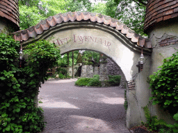 The entrance gate of the Laafland attraction at the Marerijk kingdom