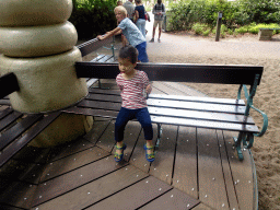 Max at the Kindervreugd playground at the Marerijk kingdom