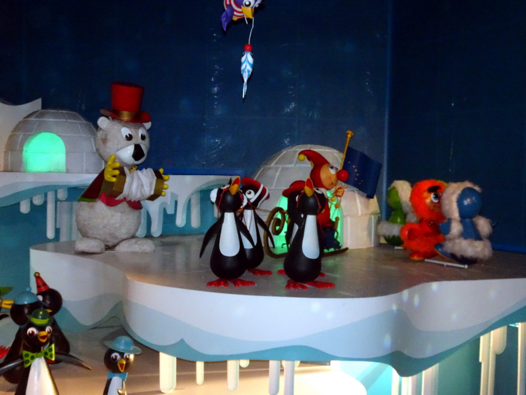 Arctic scene at the Carnaval Festival attraction at the Reizenrijk kingdom