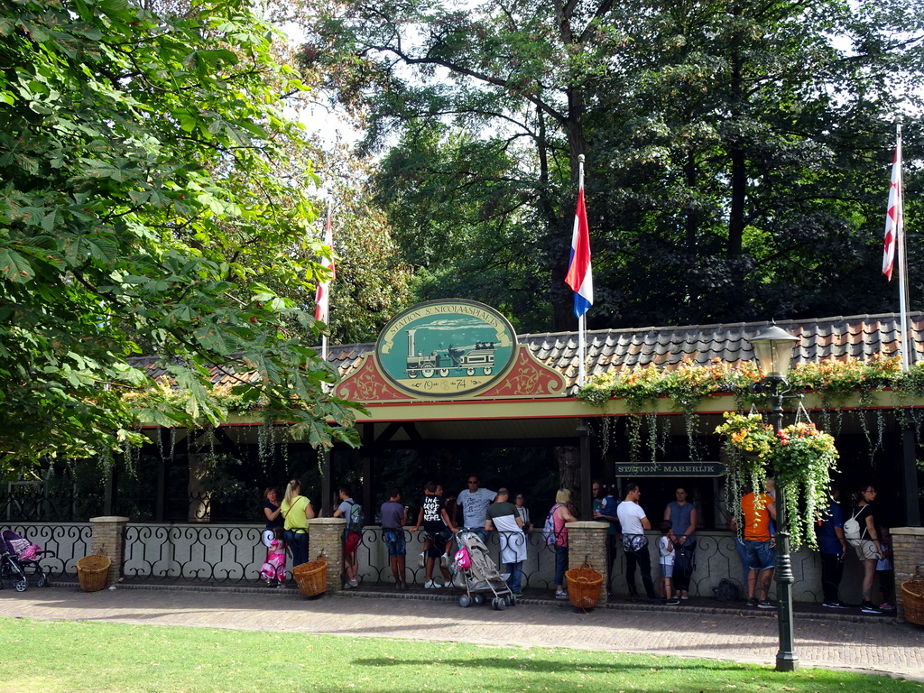 Front of Train Station Marerijk at the Marerijk kingdom