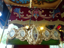 Part of the Vermolen Carousel at the Anton Pieck Plein square at the Marerijk kingdom