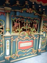 Organ at the Anton Pieck Carousel at the Anton Pieck Plein square at the Marerijk kingdom