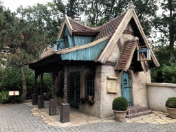 Geppetto`s House at the Pinocchio attraction at the Fairytale Forest at the Marerijk kingdom