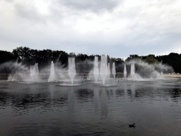 The Aquanura lake at the Fantasierijk kingdom, during the water show