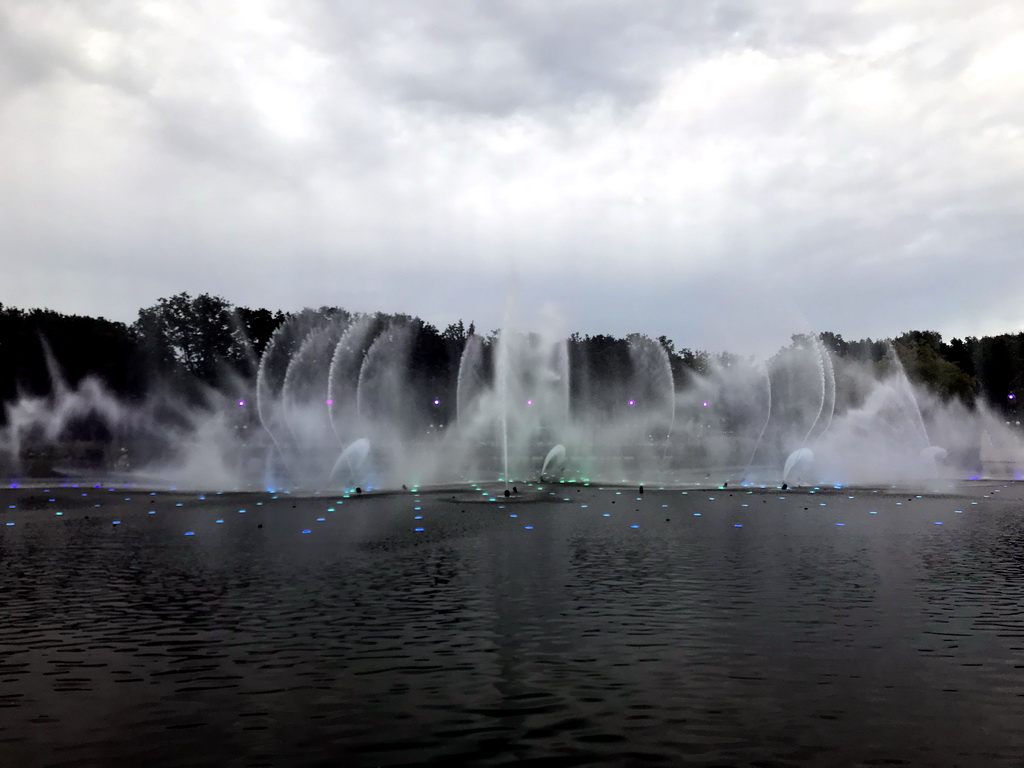 The Aquanura lake at the Fantasierijk kingdom, during the water show