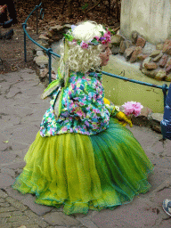 Actor in a fairy suit at the Fairytale Forest at the Marerijk kingdom