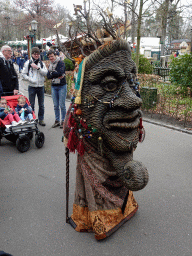 The Sprookjessprokkelaar at the entrance to the Fairytale Forest at the Marerijk kingdom