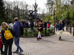 Jester Pardoes at the Pardoes Promenade at the Fantasierijk kingdom