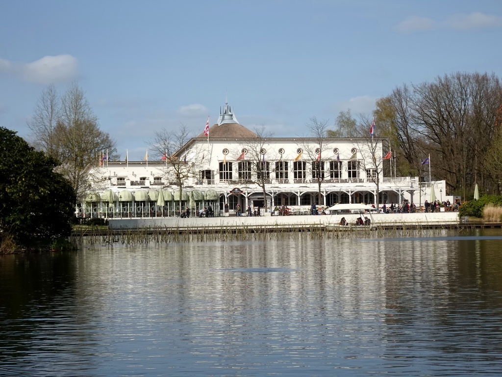 The Panorama restaurant at the Reizenrijk kingdom, viewed from our Gondoletta at the Gondoletta attraction