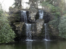 Waterfall at the Gondoletta attraction at the Reizenrijk kingdom