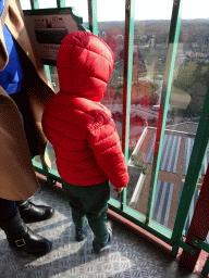 Max at the Pagoda attraction at the Reizenrijk kingdom