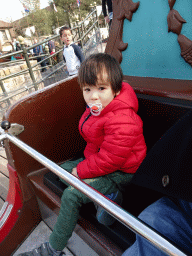 Max at the Polka Marina attraction at the Ruigrijk kingdom