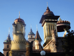 Towers of the Symbolica attraction at the Fantasierijk kingdom