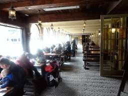 Interior of the Wapen van Raveleijn restaurant at the Marerijk kingdom