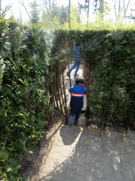 Max at the Adventure Maze attraction at the Reizenrijk kingdom