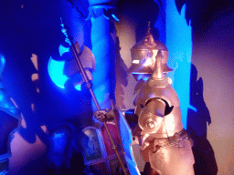 Knight`s armour in the Hidden Fantasy Depot in the Symbolica attraction at the Fantasierijk kingdom