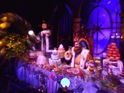 Jester Pardoes and King Pardulfus at the Royal Hall in the Symbolica attraction at the Fantasierijk kingdom