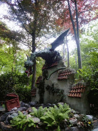 The Dragon attraction at the Fairytale Forest at the Marerijk kingdom