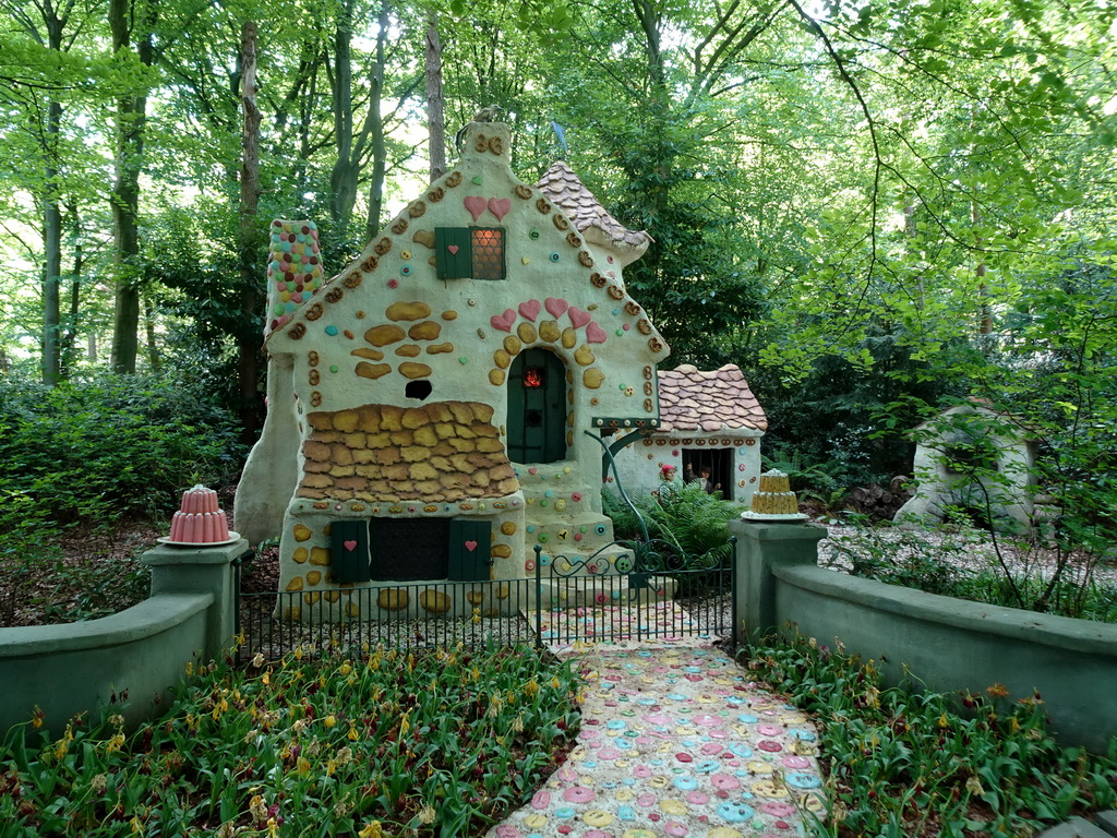 The Hansel and Gretel attraction at the Fairytale Forest at the Marerijk kingdom