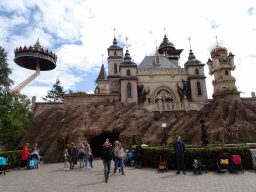 The Pagoda attraction at the Reizenrijk kingdom and the Symbolica attraction at the Fantasierijk kingdom