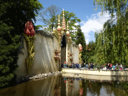 Front of the Droomvlucht attraction at the Marerijk kingdom