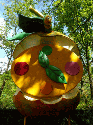 Clock at the Kleuterhof playground at the Reizenrijk kingdom