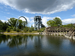 The Baron and the Joris en de Draak attractions at the Ruigrijk kingdom