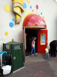 Entrance to the Confetti souvenir shop at the Carnaval Festival Square at the Reizenrijk kingdom