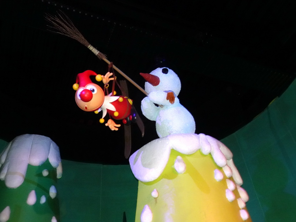 Swiss scene at the Carnaval Festival attraction at the Reizenrijk kingdom