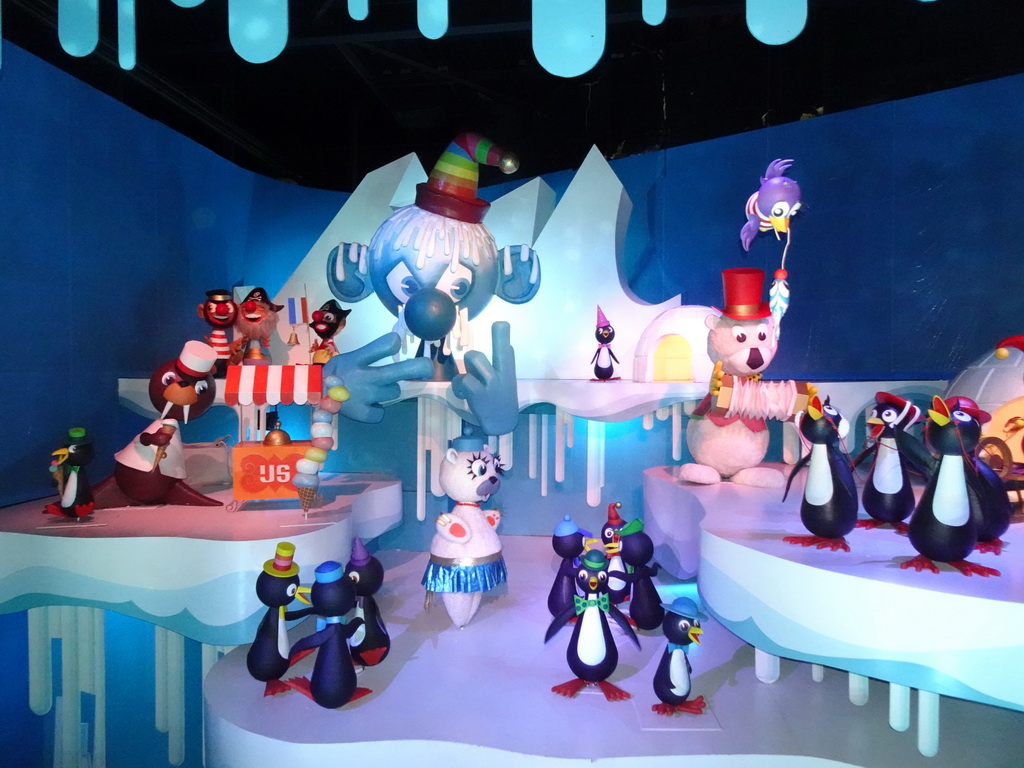 Arctic scene at the Carnaval Festival attraction at the Reizenrijk kingdom