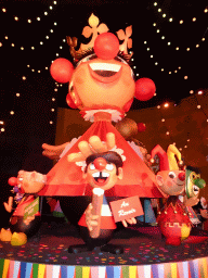 Final scene at the Carnaval Festival attraction at the Reizenrijk kingdom