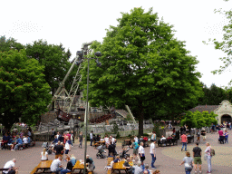 The Halve Maen attraction at the Ruigrijk kingdom, viewed from the Polka Marina attraction
