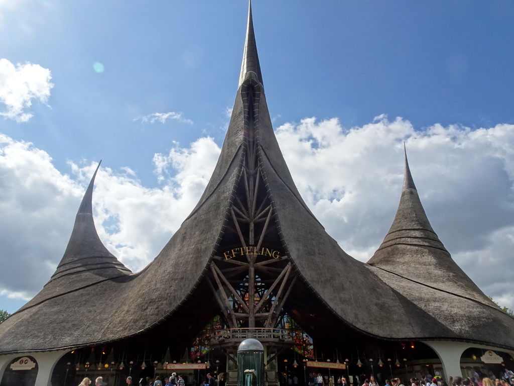 The front of the House of the Five Senses, the entrance to the Efteling theme park