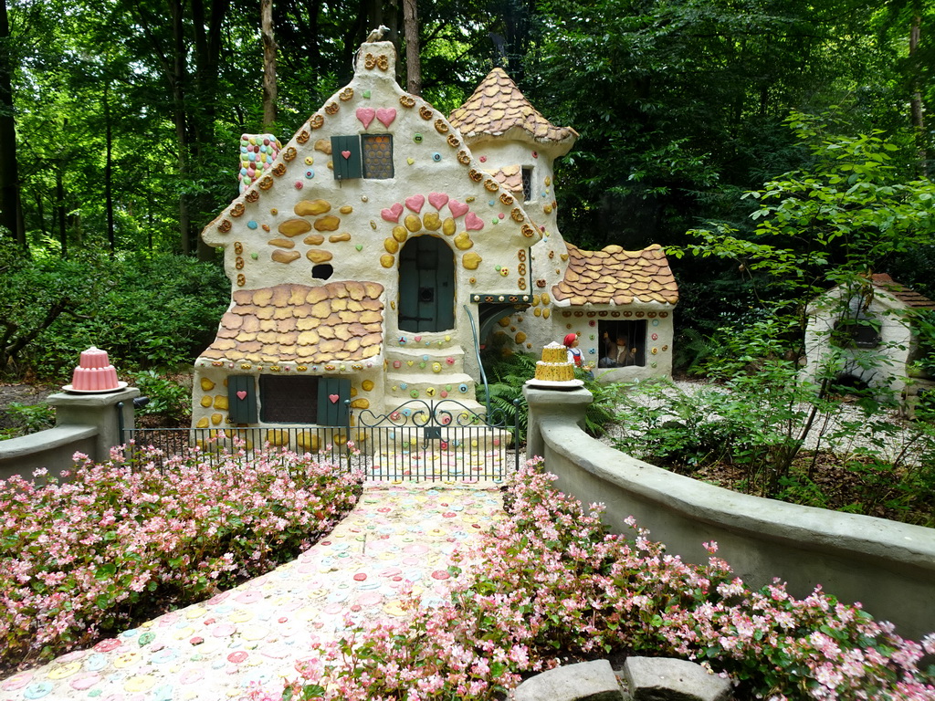 The Hansel and Gretel attraction at the Fairytale Forest at the Marerijk kingdom