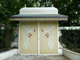 Gate at the Indian Water Lilies attraction at the Fairytale Forest at the Marerijk kingdom