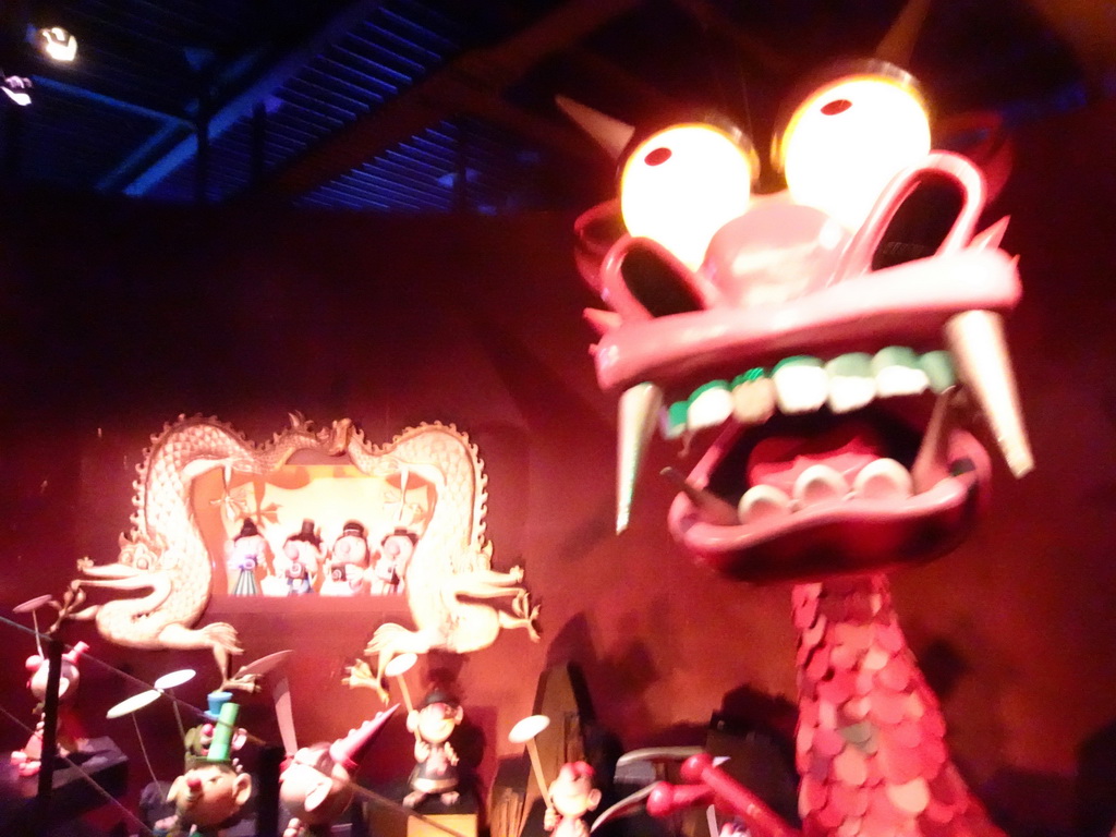 Chinese scene at the Carnaval Festival attraction at the Reizenrijk kingdom